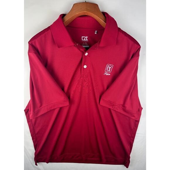 Cutter & Buck x TPC Sawgrass Men's Size XL Performance Golf Polo Short Sleeve - Picture 3 of 9